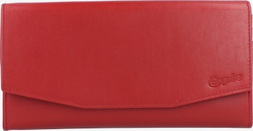 Esquire Wallet in Red: front
