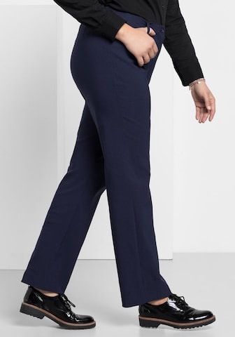 Coupe slim Pantalon SHEEGO en bleu