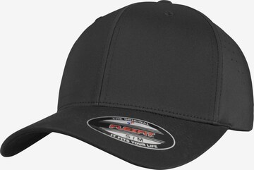 Casquette Flexfit en noir : devant