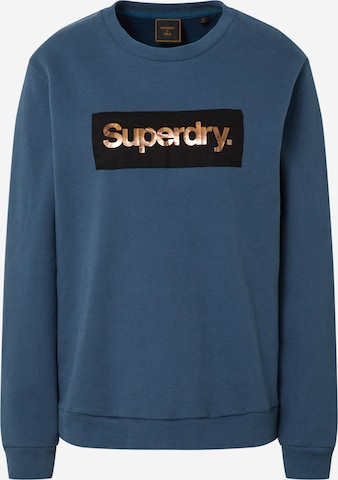 zils Superdry Sportisks džemperis: no priekšpuses
