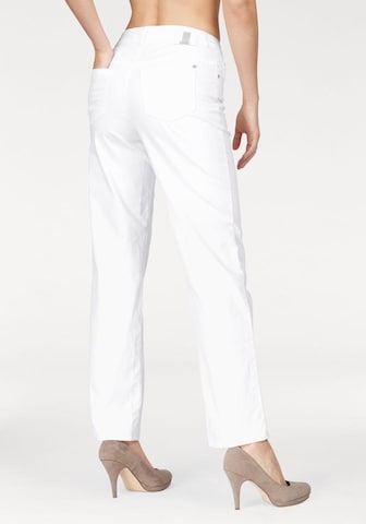 MAC Loosefit Jeans 'Gracia' in Weiß