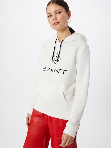 Sweat-shirt GANT en beige : devant