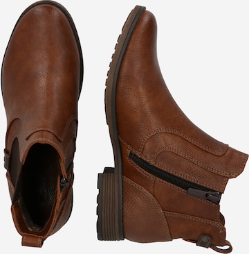 MUSTANG Chelsea boots in Bruin