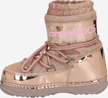 KangaROOS Snow Boots 'K-Moon' in Pink: side