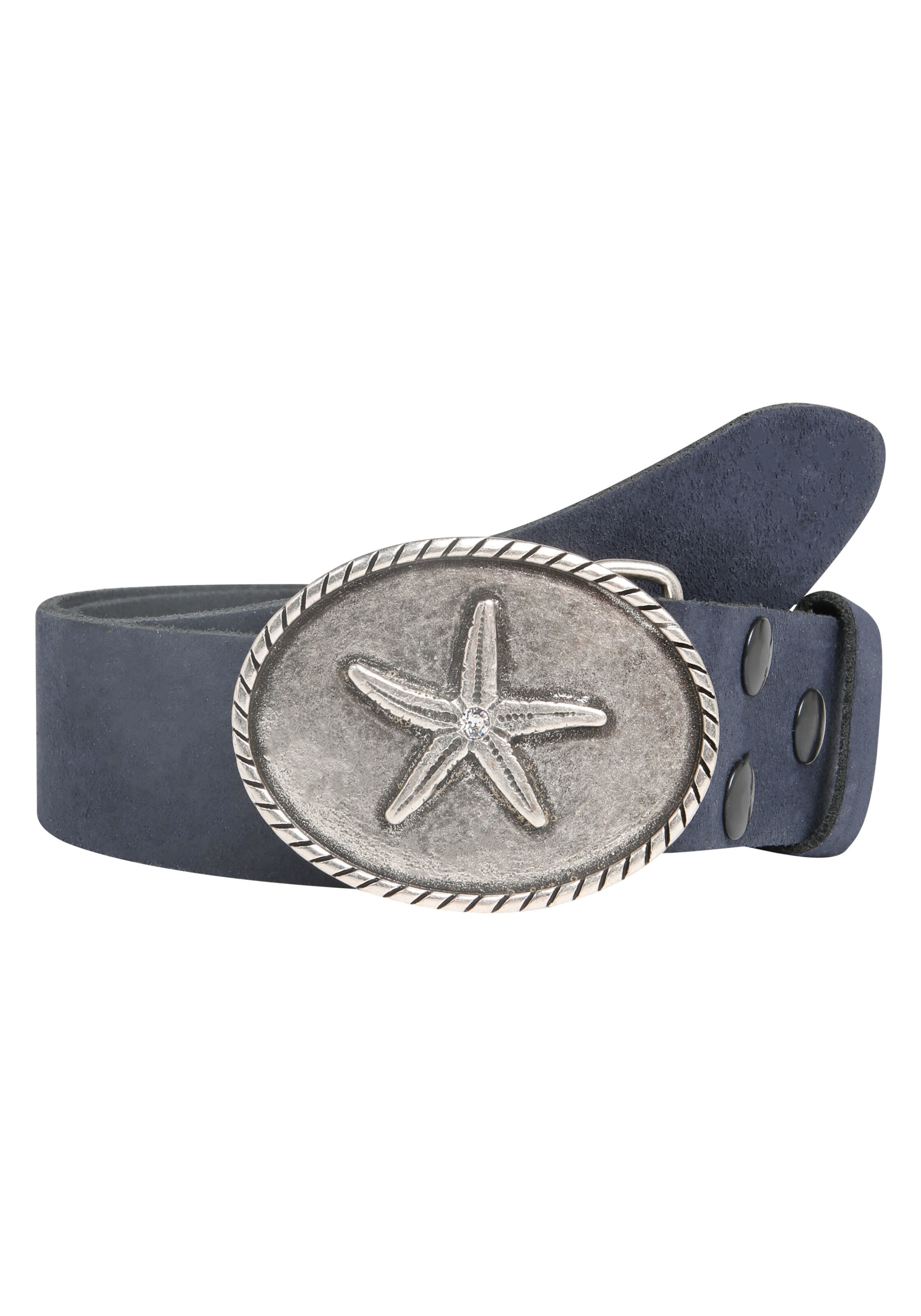 RETTUNGSRING by showroom 019° Gürtel in Blau: Vorderseite