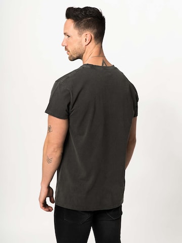 DAN FOX APPAREL Regular Fit Bluser & t-shirts 'Luke' i grå