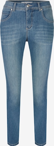 Angels Slimfit Jeans 'Ornella' in Blauw: voorkant