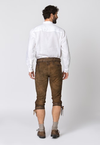 STOCKERPOINT Regular Traditional Pants 'Siggi 2' in Brown