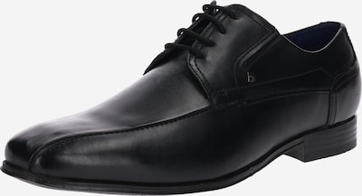 bugatti Δετό παπούτσι 'Mattia' σε μαύρο, Άποψη προϊόντος