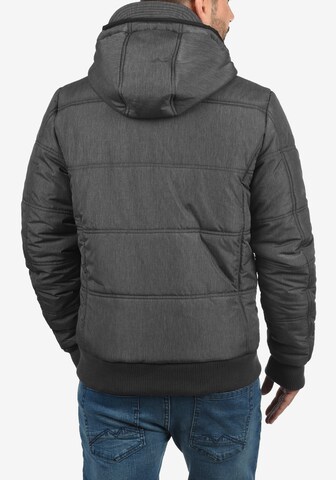 BLEND Winter Jacket 'Boris Teddy' in Grey