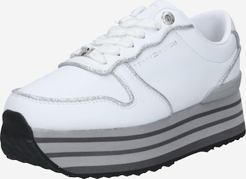 TOMMY HILFIGER Sneakers in White: front