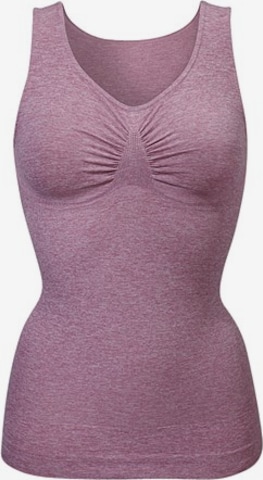 LASCANA Shaping Top in Purple: front