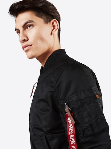 ALPHA INDUSTRIES Tussenjas 'MA-1 VF 59' in Zwart