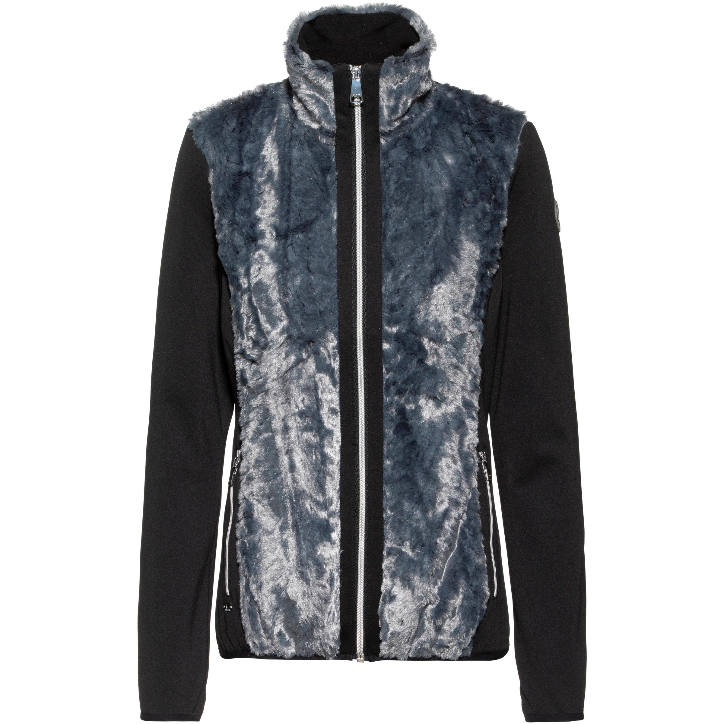 LUHTA - Fleecejacke 'Iisvesi' in anthrazit