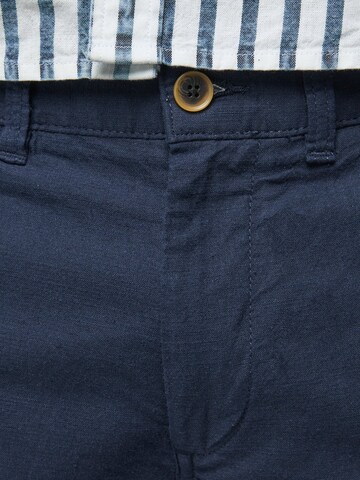 JACK & JONES Normální Chino kalhoty – modrá