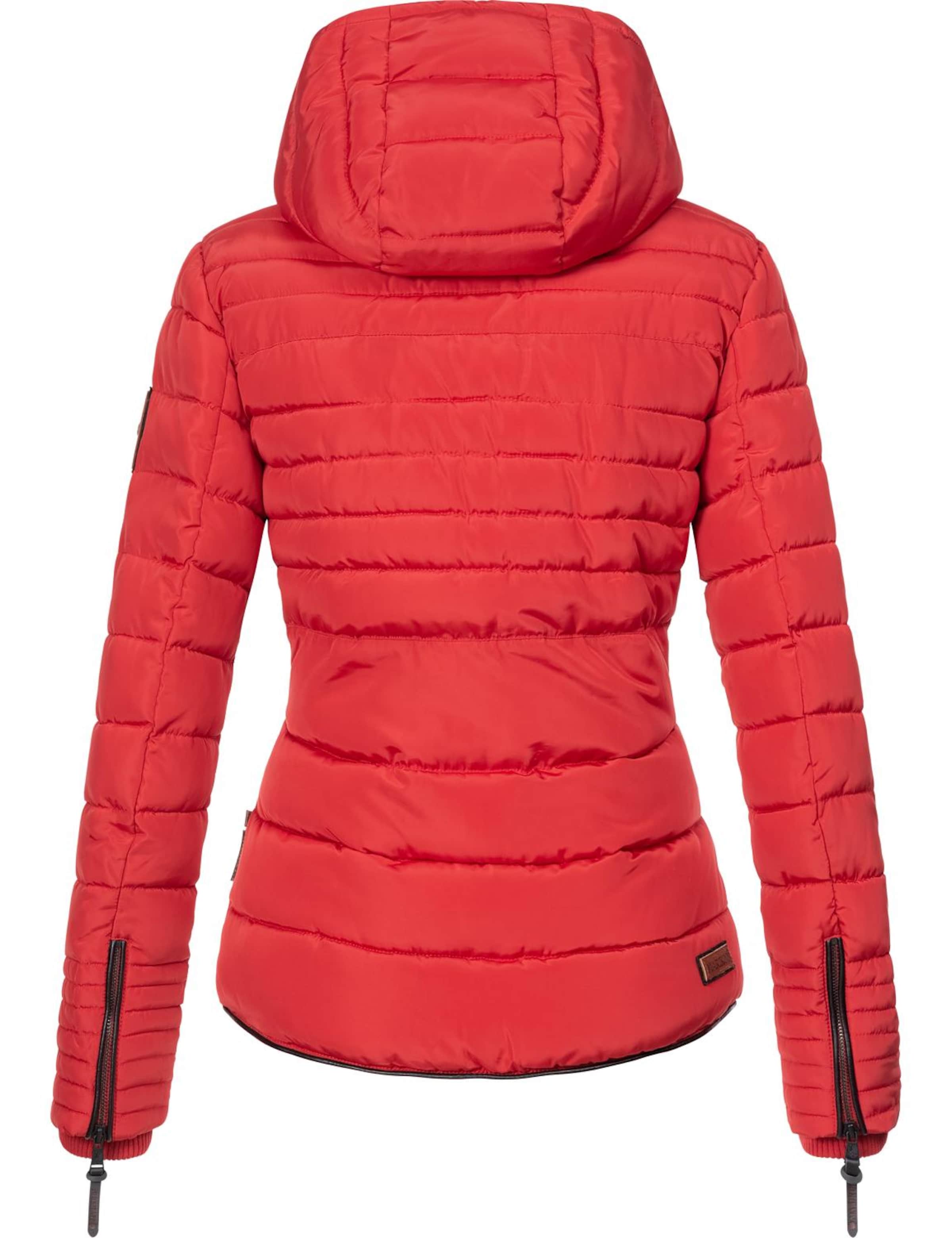 MARIKOO Winter jacket 'Amber' in Red