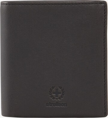 STRELLSON Wallet 'Blackwall' in Black: front