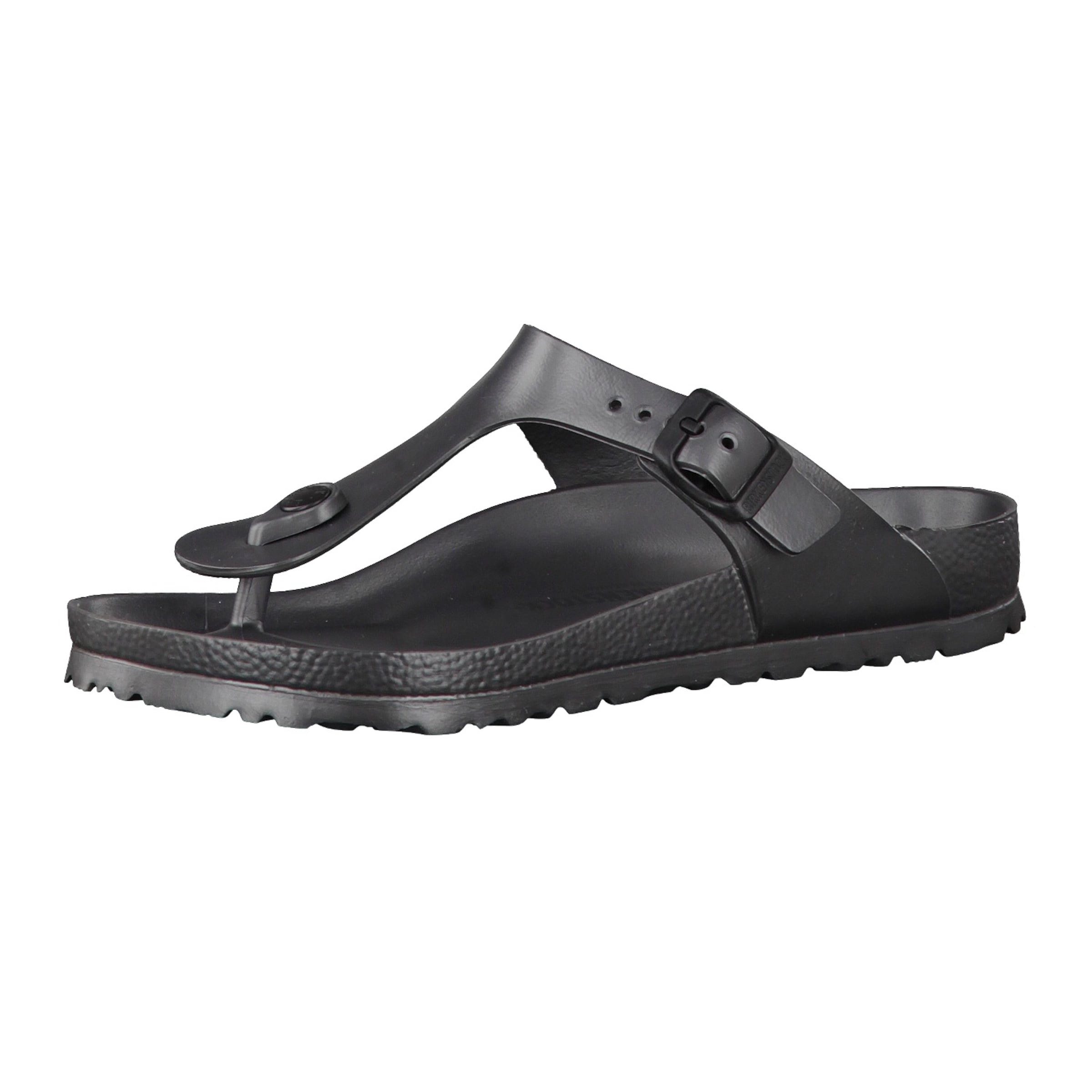 BIRKENSTOCK Zehentrenner 'Gizeh' in Grau: Vorderseite