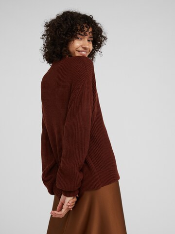 EDITED Pullover 'Josiah' in Braun: zadná strana