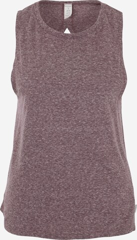 Marika Sports Top 'CHARLIE' in Purple: front