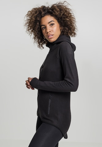 Urban Classics Fleece jas in Zwart