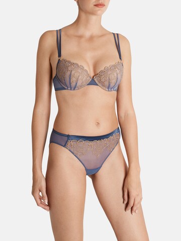 Push-up Soutien-gorge 'Gypsy Ornament' PALMERS en bleu