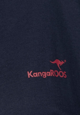 KangaROOS 2-in-1-Kleid mit T-Shirt in Blau