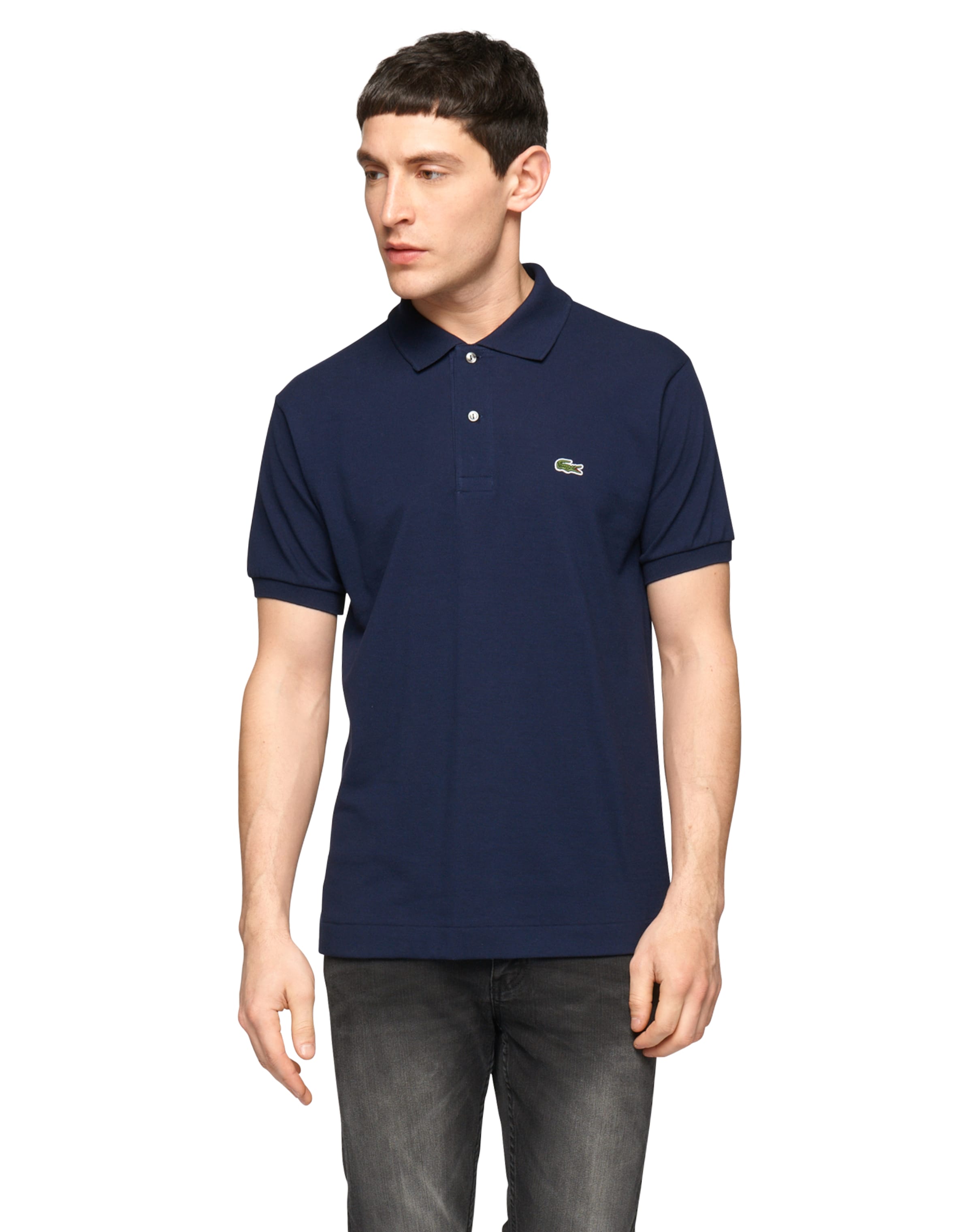 LACOSTE Regular fit Shirt in Blauw: voorkant