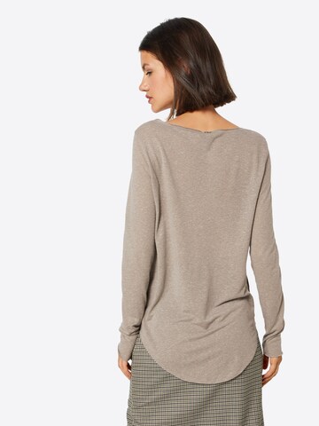 T-shirt 'Lua' VERO MODA en gris : derrière