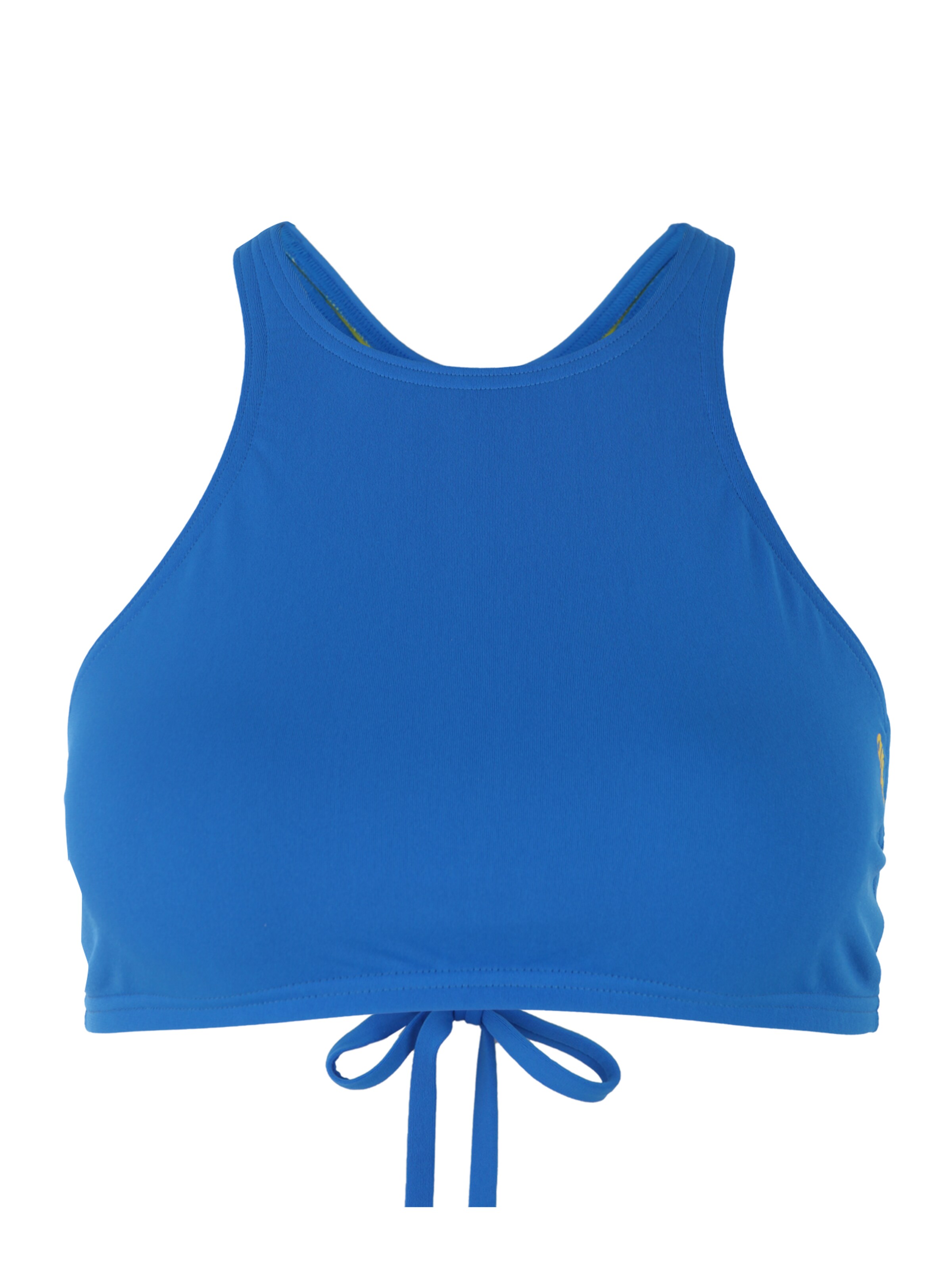 ARENA - Sportbikinitop 'CROP THINK' in de kleur Blauw