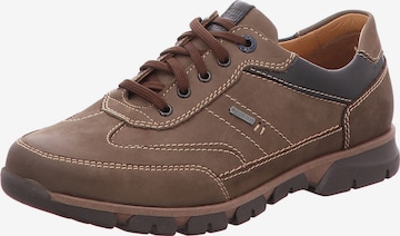 FRETZ MEN Athletic Lace-Up Shoes 'Meran' in Brown: front