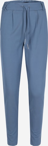 ONLY Pleat-Front Pants 'Poptrash' in Blue: front