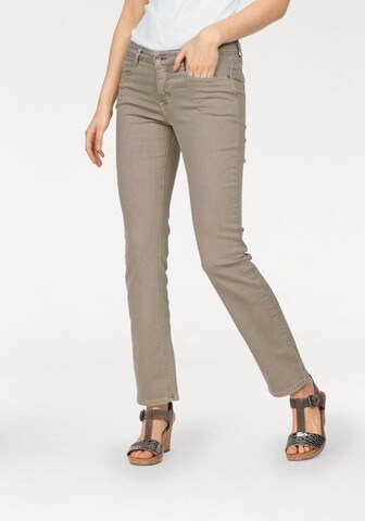 MAC Regular Jeans 'Dream' in Beige: front