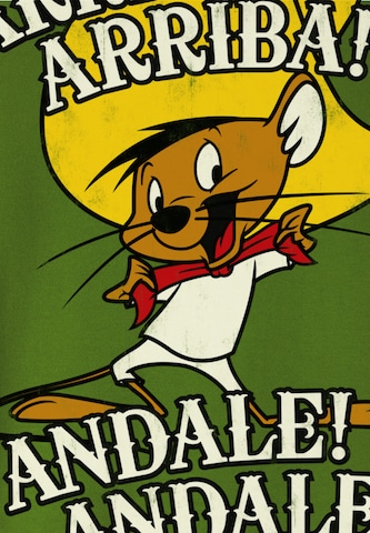 LOGOSHIRT Shirt 'Speedy Gonzales' in Groen