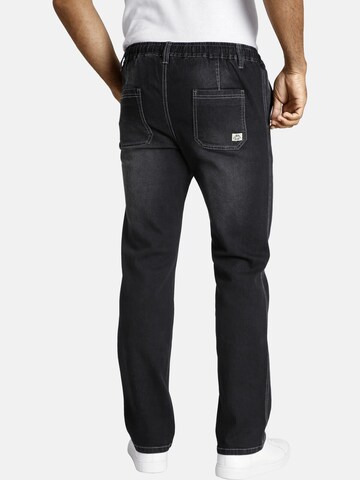 Jan Vanderstorm Loosefit Schlupfjeans 'Vertti' in Schwarz