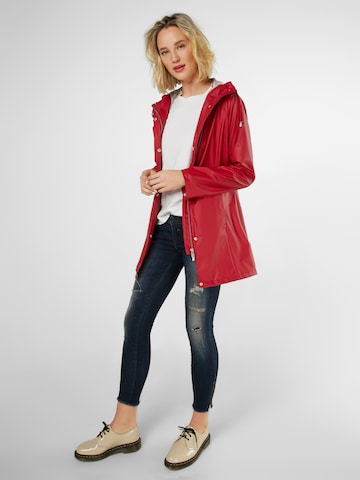 Manteau fonctionnel ILSE JACOBSEN en rouge