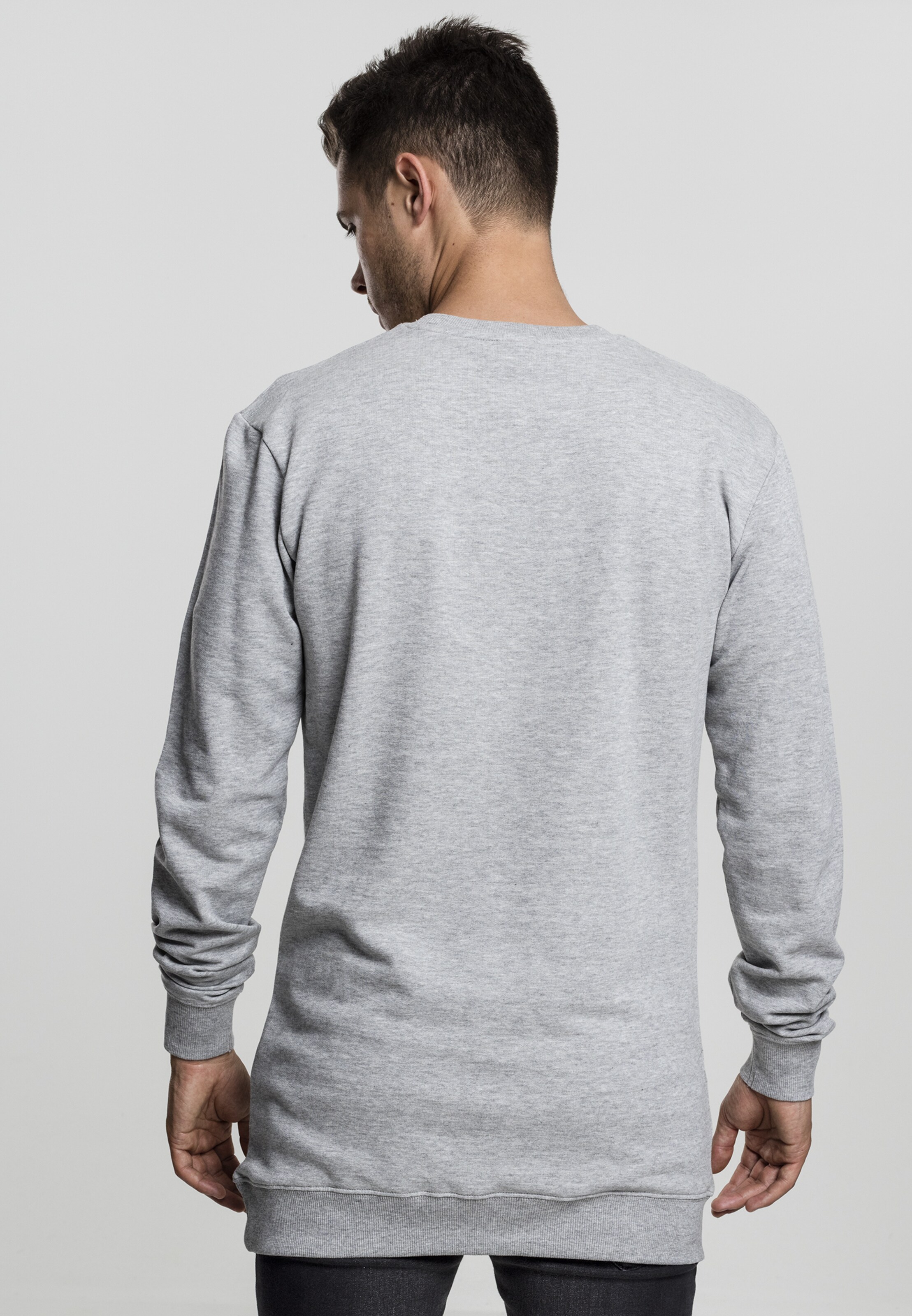 Männer Sweat Urban Classics Sweatshirt in Grau - SF53130