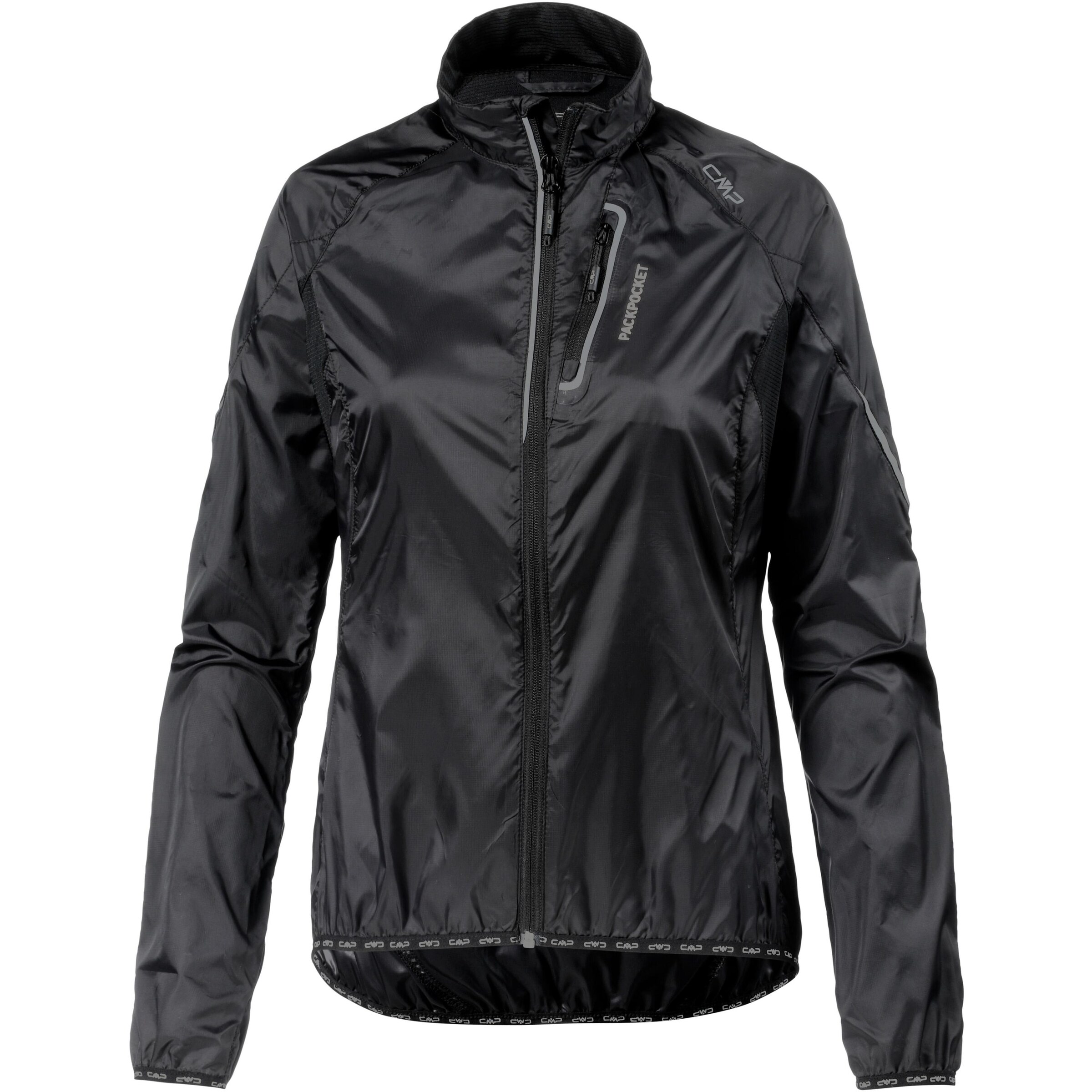 CMP - Fahrradjacke 'TRAIL JACKET' in schwarz
