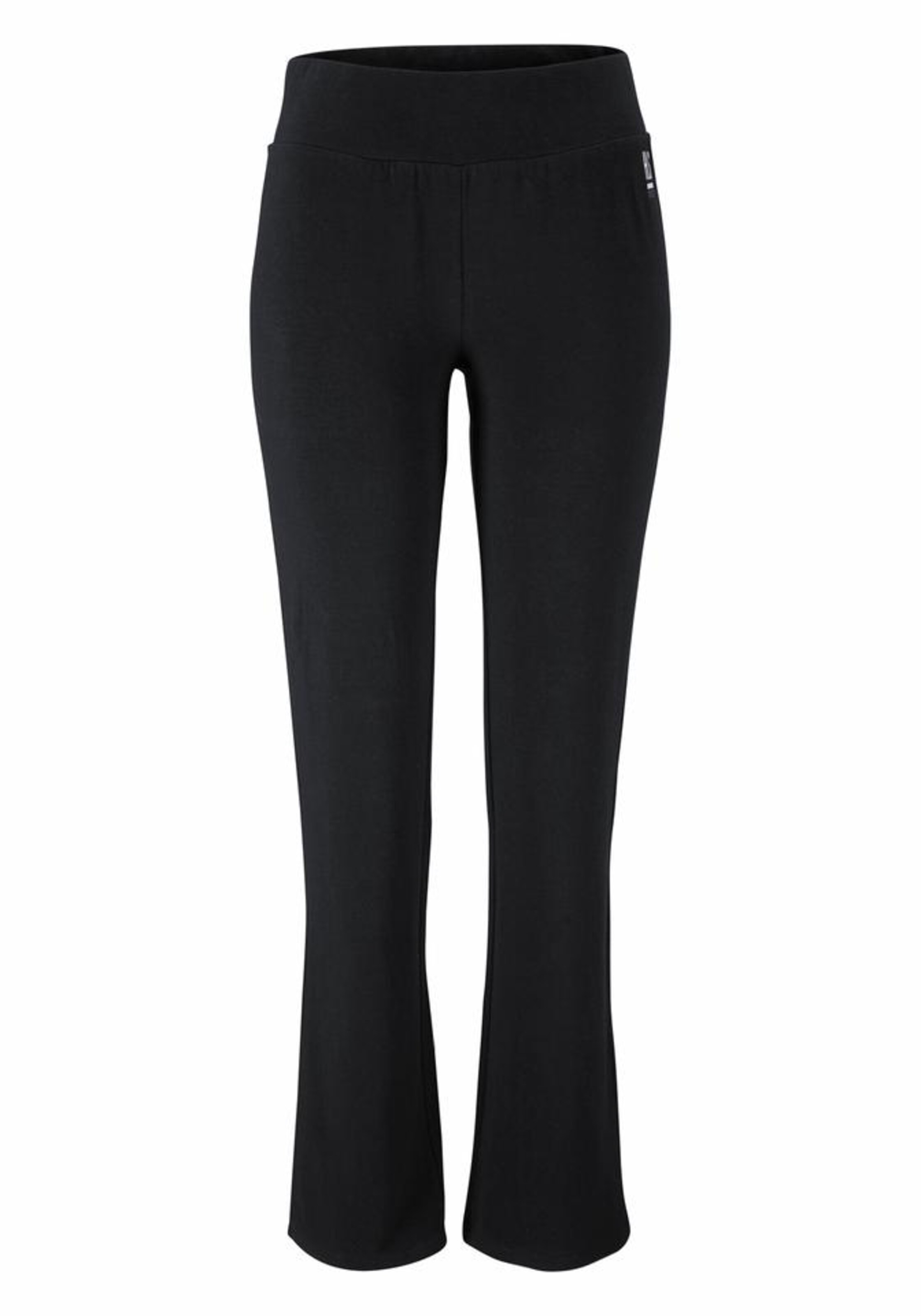 H.I.S Flared Jazzpants 2er Set in Schwarz