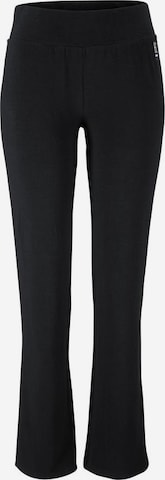 H.I.S Flared Jazzpants 2er Set in Schwarz