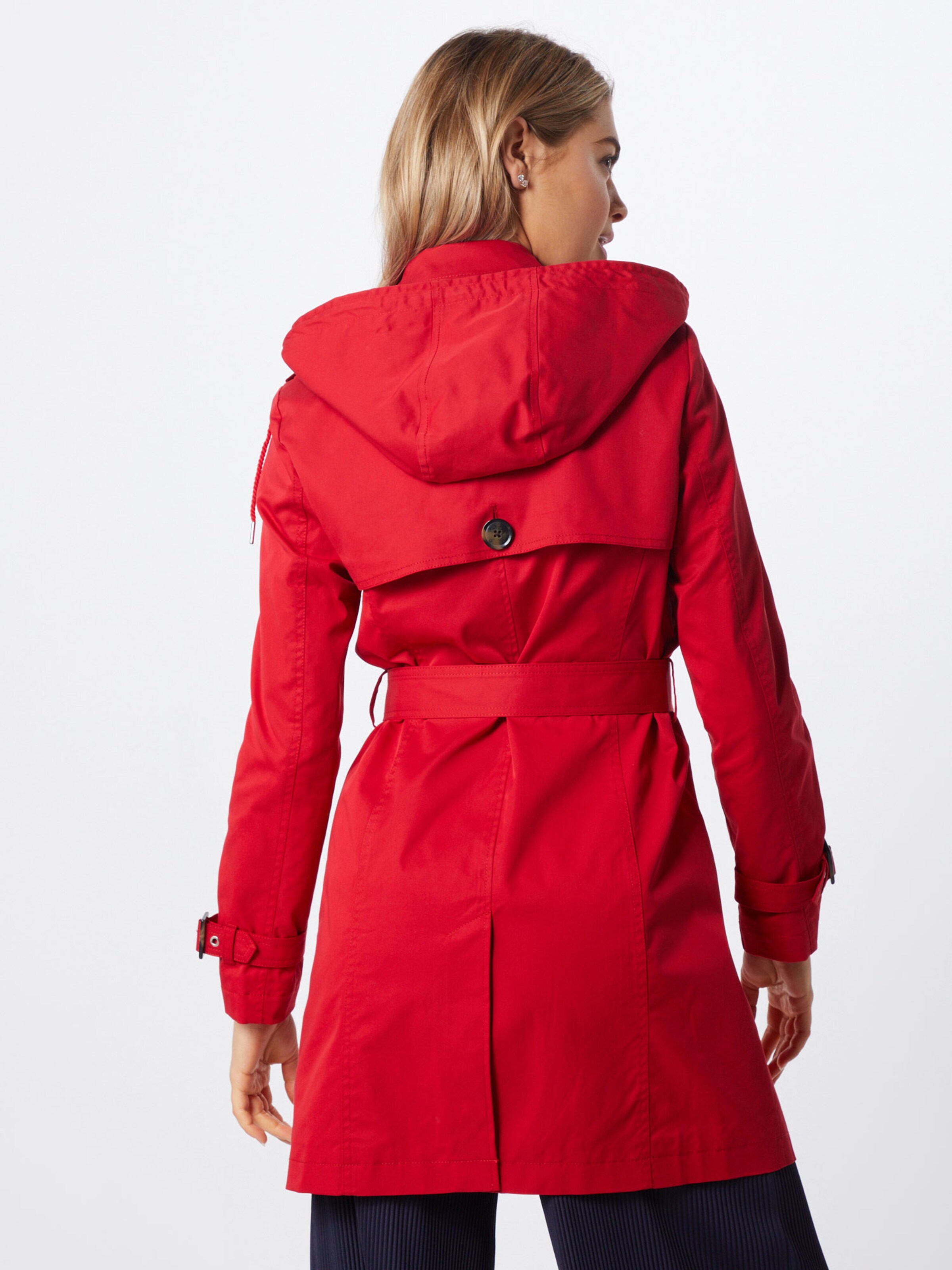 ESPRIT Mantel 'Classic Trench' in rot | ABOUT YOU