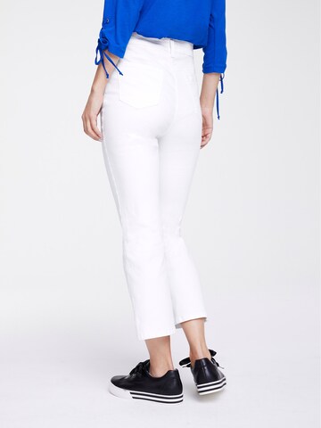 Bootcut Jeans 'Amirela' de la heine pe alb