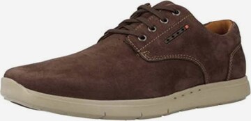 CLARKS Lace-Up Shoes in Brown: front