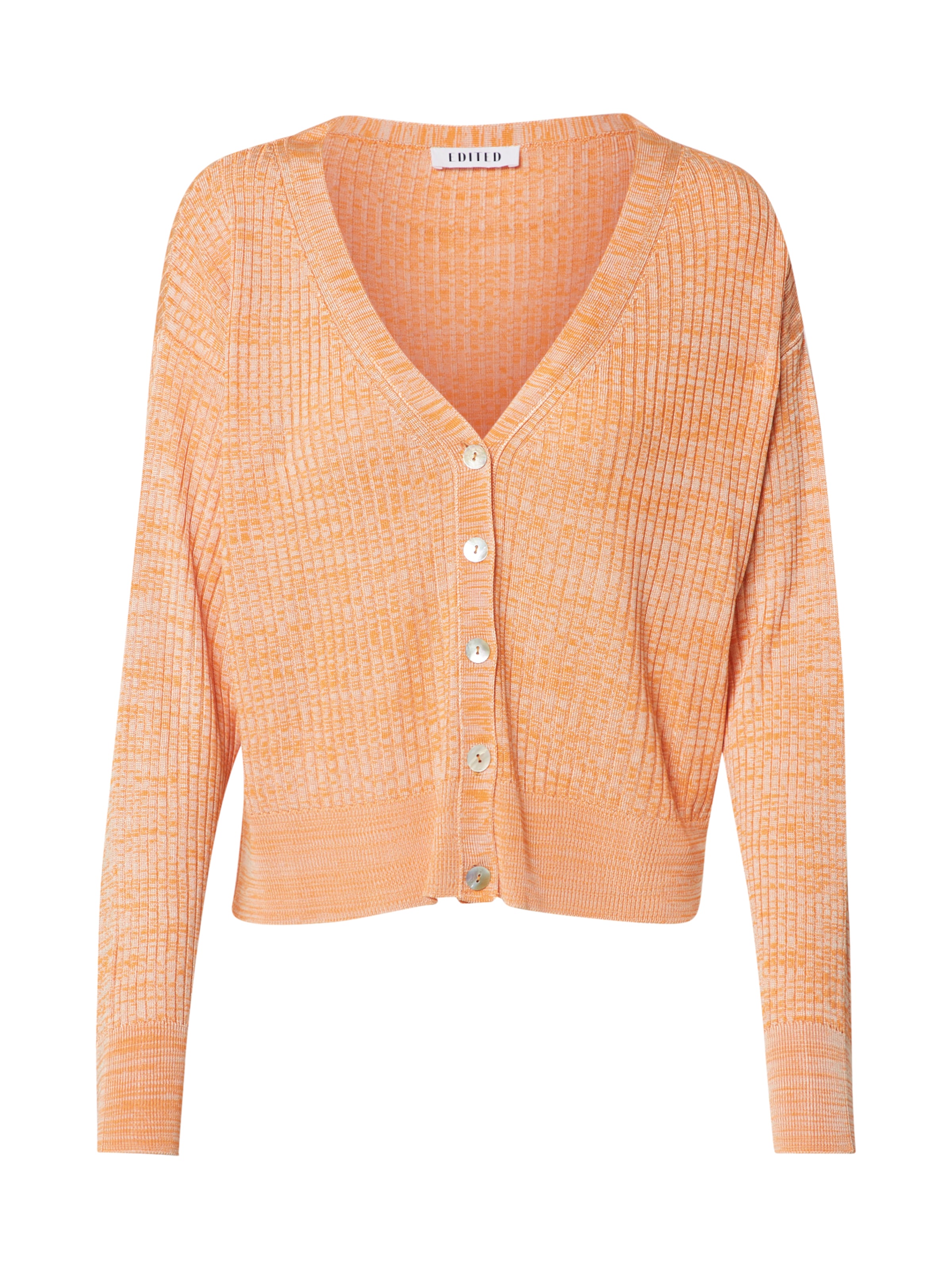 EDITED Cardigan 'Beryl' in orange, Produktansicht