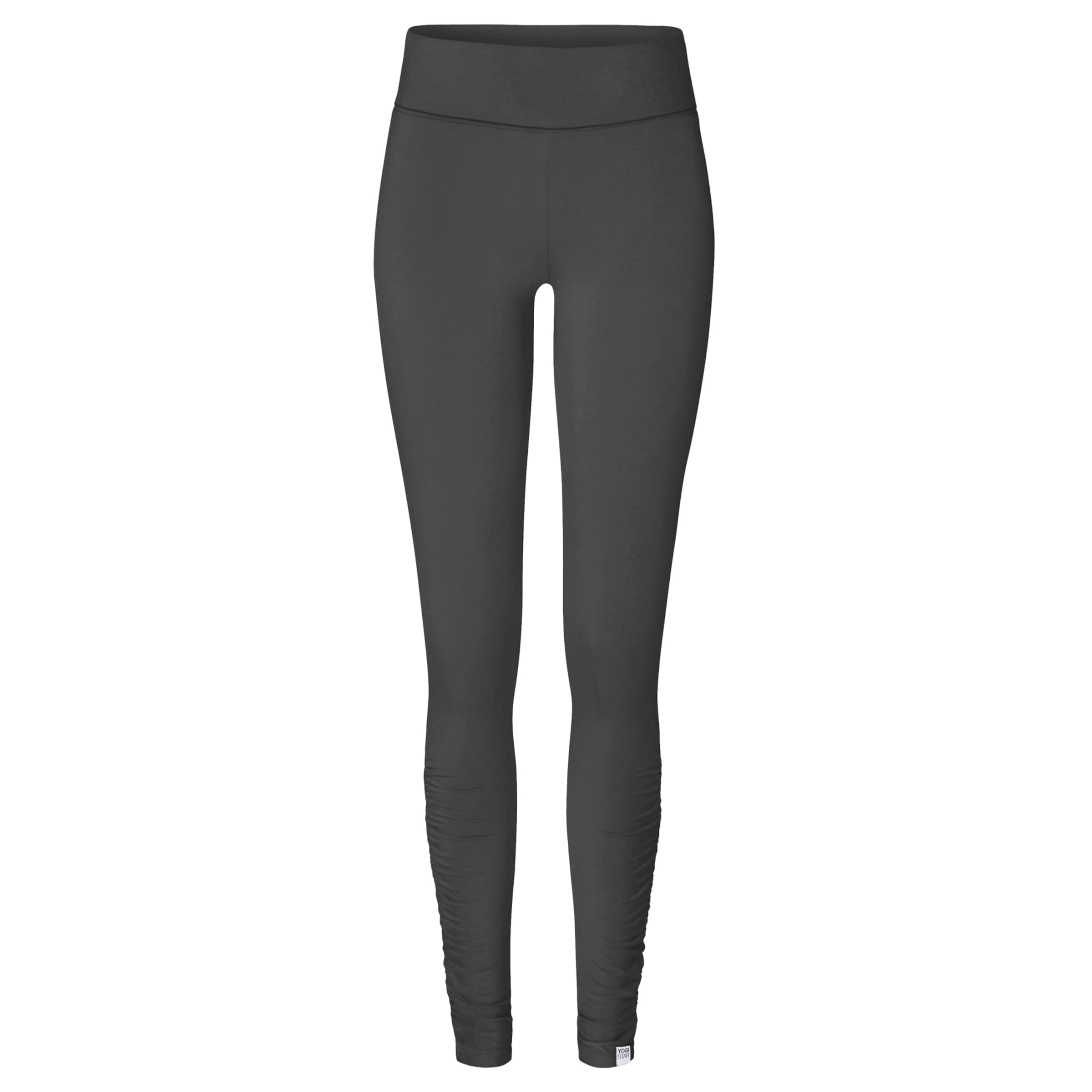 YOGISTAR.COM Skinny Workout Pants 'ala' in Grey: front