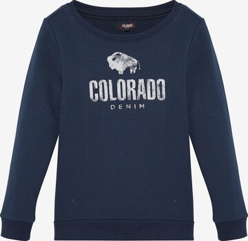 Colorado Denim Sweatshirt in Blau: predná strana