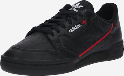 ADIDAS ORIGINALS Sneaker low 'Continental 80' i rød / sort / hvid, Produktvisning