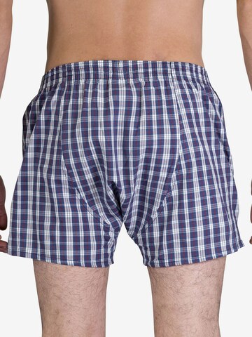 Sugar Pine Boxershorts 'Classic Check' in Blau