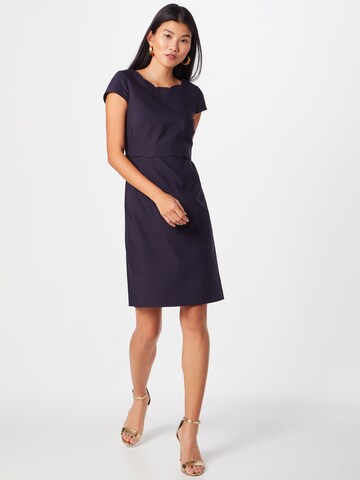 Robe fourreau COMMA en bleu