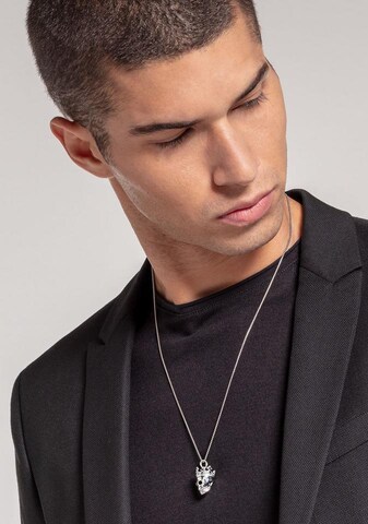 Thomas Sabo Pendant 'Totenkopf Krone' in Silver